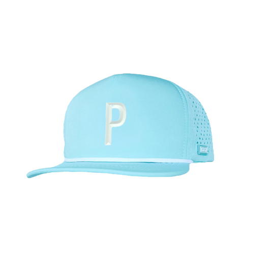 Aqua (custom letter hat)