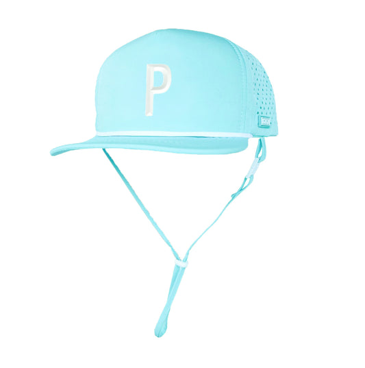 Aqua (custom letter hat)