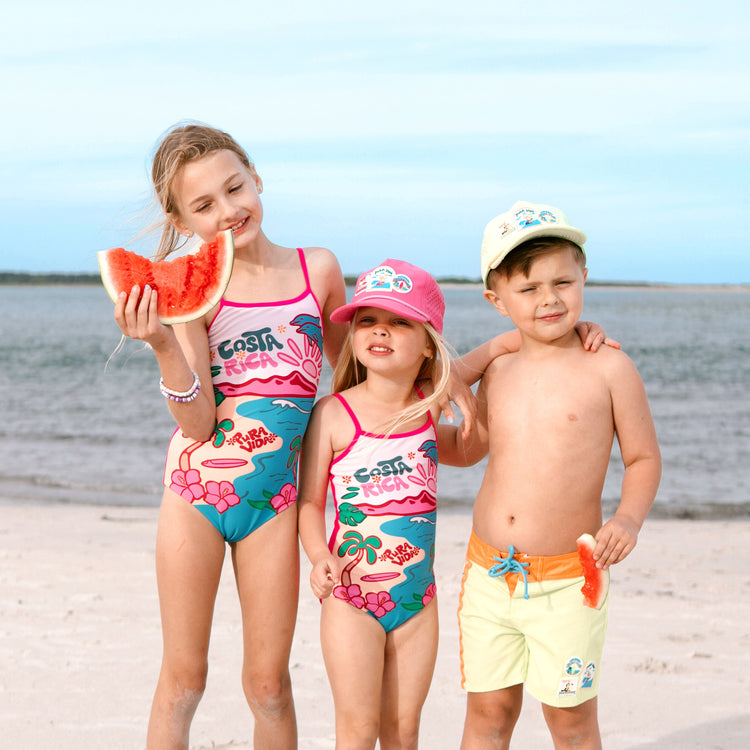 Pura Vida Girls One-Piece Swimsuit