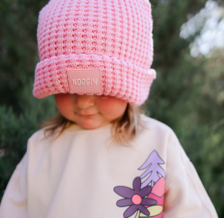 Bubblegum Pink WarmHug Beanie