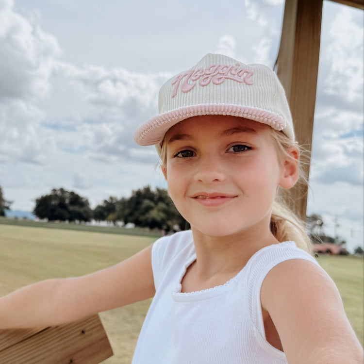 The Pink Brim Camp Hat