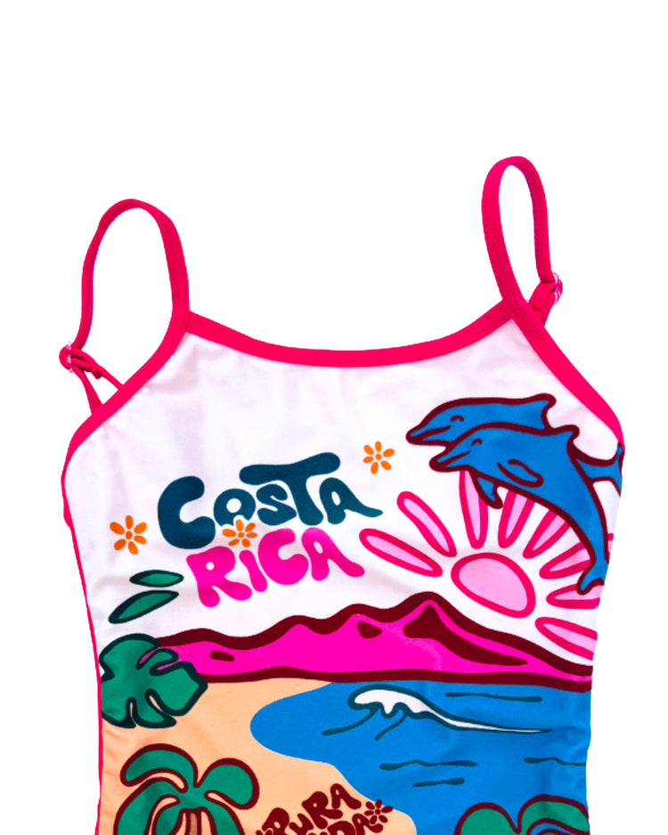 Pura Vida Girls One-Piece Swimsuit