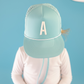 Aqua (custom letter hat)