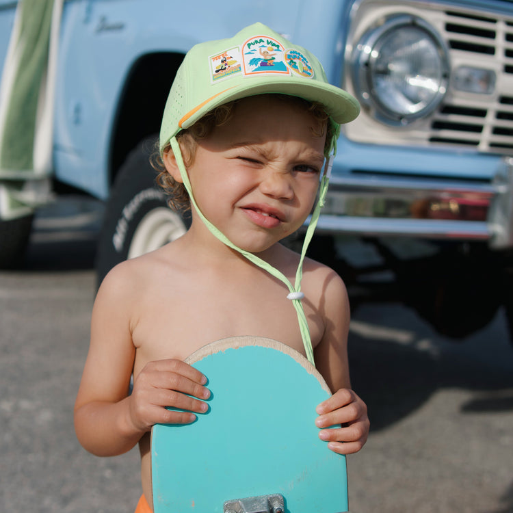 Pura Vida Grom Hat - Lime