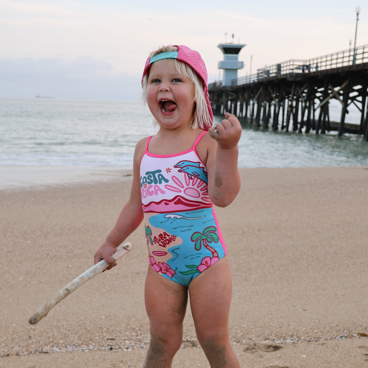 Pura Vida Girls One-Piece Swimsuit