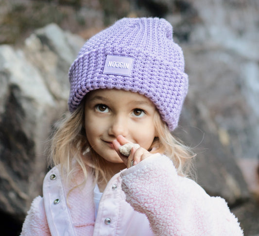 Lilac WarmHug Beanie