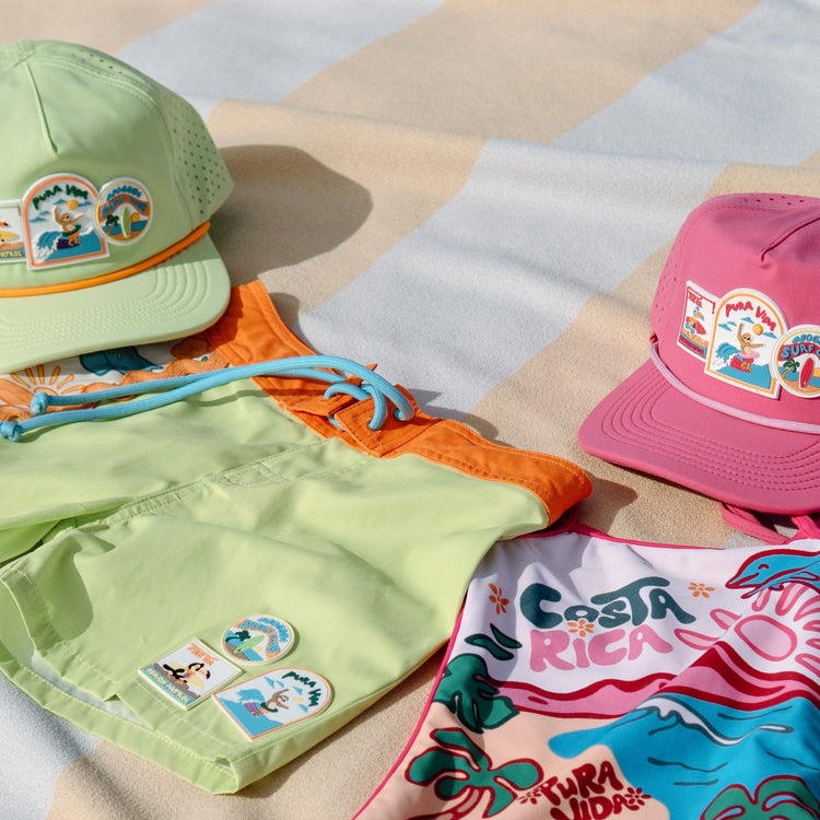Pura Vida Grom Hat - Lime