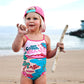 Pura Vida Girls One-Piece Swimsuit