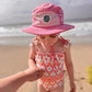Beach Buddy Bucket Hat - Pink - Noggin Headwear