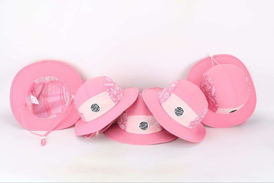 Beach Buddy Bucket Hat - Pink - Noggin Headwear