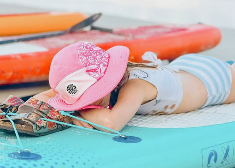 Beach Buddy Bucket Hat - Pink - Noggin Headwear