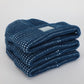 BLUE WarmHug Waffle Beanie - Noggin Headwear