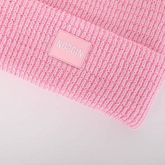 PINK WarmHug Waffle Beanie - Noggin Headwear